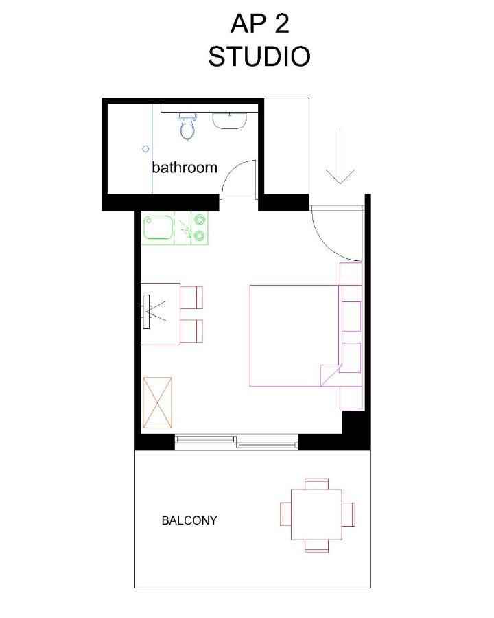 Apartments Bogdanic Krk I 克尔克 外观 照片